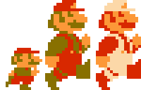 Run Mario Sticker - Run Mario Pixelated Stickers