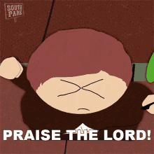 Praise The Lord Eric Cartman GIF