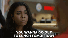 You Wanna Go Out To Lunch Tomorrow Asking Out GIF