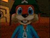 a cartoon character is holding a gun and says ok soldier