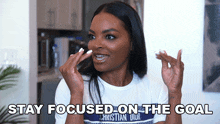 Stay Focused On The Goal Brooke Bailey GIF - Stay Focused On The Goal Brooke Bailey Basketball Wives GIFs