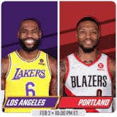Los Angeles Lakers Vs. Portland Trail Blazers Pre Game GIF - Nba Basketball Nba 2021 GIFs