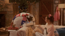 Goes Wrong Show Snowman GIF - Goes Wrong Show Snowman Dolly GIFs