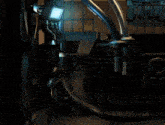 a computer generated image of a shark with spikes on its head