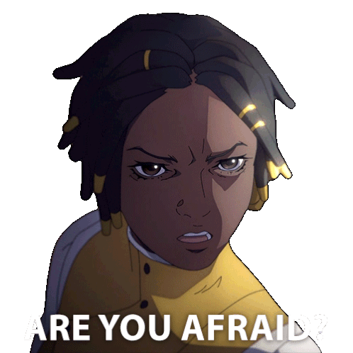 Are You Afraid Annette Sticker - Are You Afraid Annette Thuso Mbedu Stickers