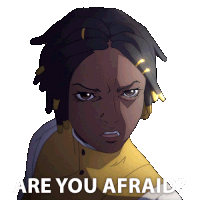 Are You Afraid Annette Sticker - Are You Afraid Annette Thuso Mbedu Stickers