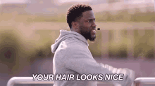 Your Hair Looks Nice Kevin Hart GIF - Your Hair Looks Nice Kevin Hart What The Fit GIFs