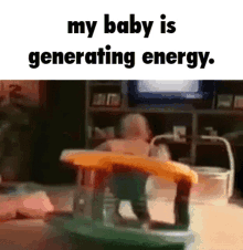 My Baby Is Generating Energy GIF