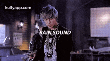 Rain Sound.Gif GIF - Rain Sound Person Human GIFs