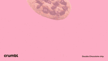 Crumbl Cookies Double Chocolate Chip Cookie GIF