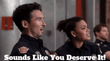 Station19 Vic Hughes GIF - Station19 Vic Hughes Sounds Like You Deserve It GIFs