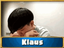 Klaus Feels Pain Pain GIF - Klaus Feels Pain Pain Klaus Sadge GIFs