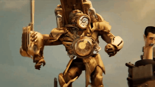 Titan Clockman GIF - Titan clockman - Discover & Share GIFs