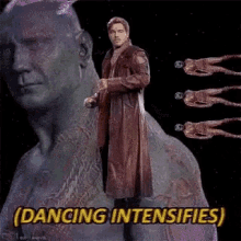 chris pratt dancing intensifies guardians of the galaxy