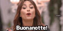 Benedetta Parodi Buonanotte GIF - Benedetta Parodi Buonanotte Bake Off Italia GIFs