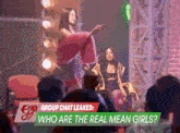 group chat leaked who are the real mean girls on a screen