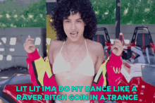 raver princess nokia music video trance dance