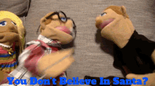 Jonathan You Dont Believe In Santa GIF - Jonathan You Dont Believe In Santa Believing In Santa GIFs