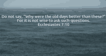 Sea Ecclesiastes GIF - Sea Ecclesiastes Quote GIFs