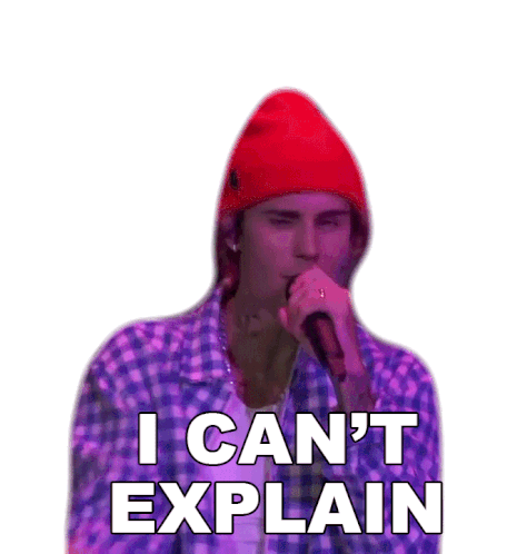 I Cant Explain Justin Bieber Sticker - I Cant Explain Justin Bieber Holy Song Stickers