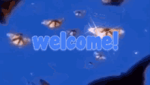 welcome butter blue aesthetic
