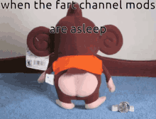 Fart Channel Mods Are Asleep GIF - Fart Channel Mods Are Asleep Super Monkey Ball GIFs