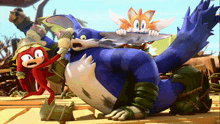 Sonic Prime Gnarly Knuckles GIF - Sonic Prime Gnarly Knuckles Hangry Cat GIFs