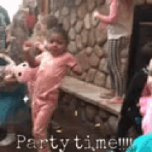 Kid Party Time GIF - Kid Party Time Turn Up GIFs