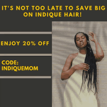 Indique Hair Discount GIF - Indique Hair Discount Offers GIFs