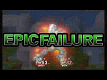 Epic Fail Starwolf Style GIF - Super Smas Brothers Video Game Epic Failure GIFs
