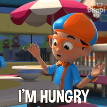 I'M Hungry Blippi GIF - I'M Hungry Blippi Blippi Wonders - Educational Cartoons For Kids GIFs