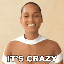 Its Crazy Alicia Keys GIF - Its Crazy Alicia Keys Bustle GIFs