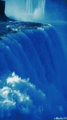 Waterfall Splashing GIF - Waterfall Water Splashing GIFs