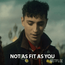 Not As Fit As You Charles GIF - Not As Fit As You Charles Dead Boy Detectives GIFs