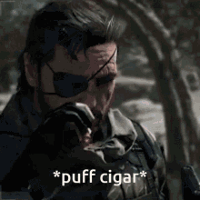 Puff Cigar Puff GIF - Puff Cigar Puff Cigar GIFs