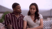 Stare At Each Other Rae Williams GIF - Stare At Each Other Rae Williams Zay Wilson GIFs