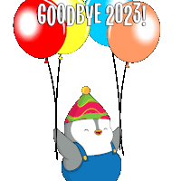 New Year Happy New Year Sticker - New Year Happy New Year Penguin Stickers