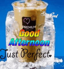 Iced Coffee Good Afternoon GIF - Iced Coffee Good Afternoon GIFs