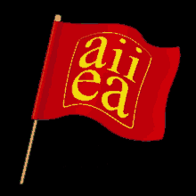 Aiiea Redsalute GIF - Aiiea Redsalute Red Flag GIFs