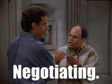 Seinfeld Negotiate GIF