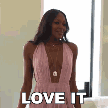 Love It Naomi Campbell GIF - Love It Naomi Campbell Being Naomi GIFs