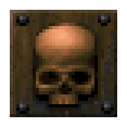 Doom Skull Sticker - Doom Skull Box Stickers