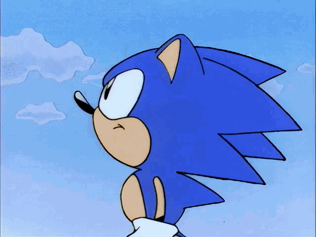 Classic Sonic vs Kid Goku Sprite Animation on Make a GIF