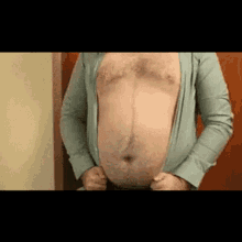 Fat Belly Man GIF