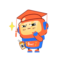 a cartoon drawing of a robot with a smart logo on his chest
