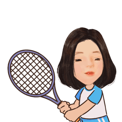 Jagyasini Singh Racket Sticker - Jagyasini Singh Racket Tennis Stickers
