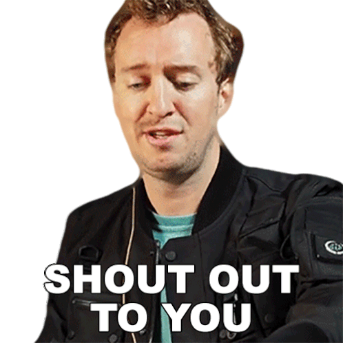 Shout Out To You Peter Deligdisch Sticker - Shout Out To You Peter Deligdisch Peter Draws Stickers