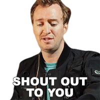 Shout Out To You Peter Deligdisch Sticker - Shout Out To You Peter Deligdisch Peter Draws Stickers