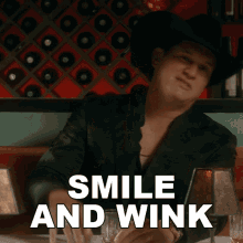 Smile And Wink Jon Pardi GIF - Smile And Wink Jon Pardi Mr Saturday Night Song GIFs