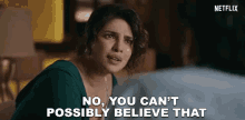 No You Cant Possibly Believe That GIF - No You Cant Possibly Believe That Pinky Madam GIFs